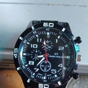 Black GT Grand Touring Watch